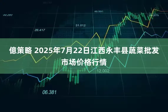 億策略 2025年7月22日江西永丰县蔬菜批发市场价格行情